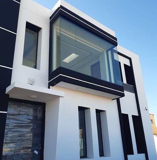 poly pose projet façade