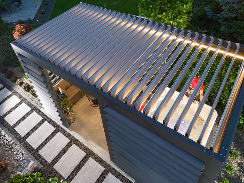 pergolas bioclimatiques